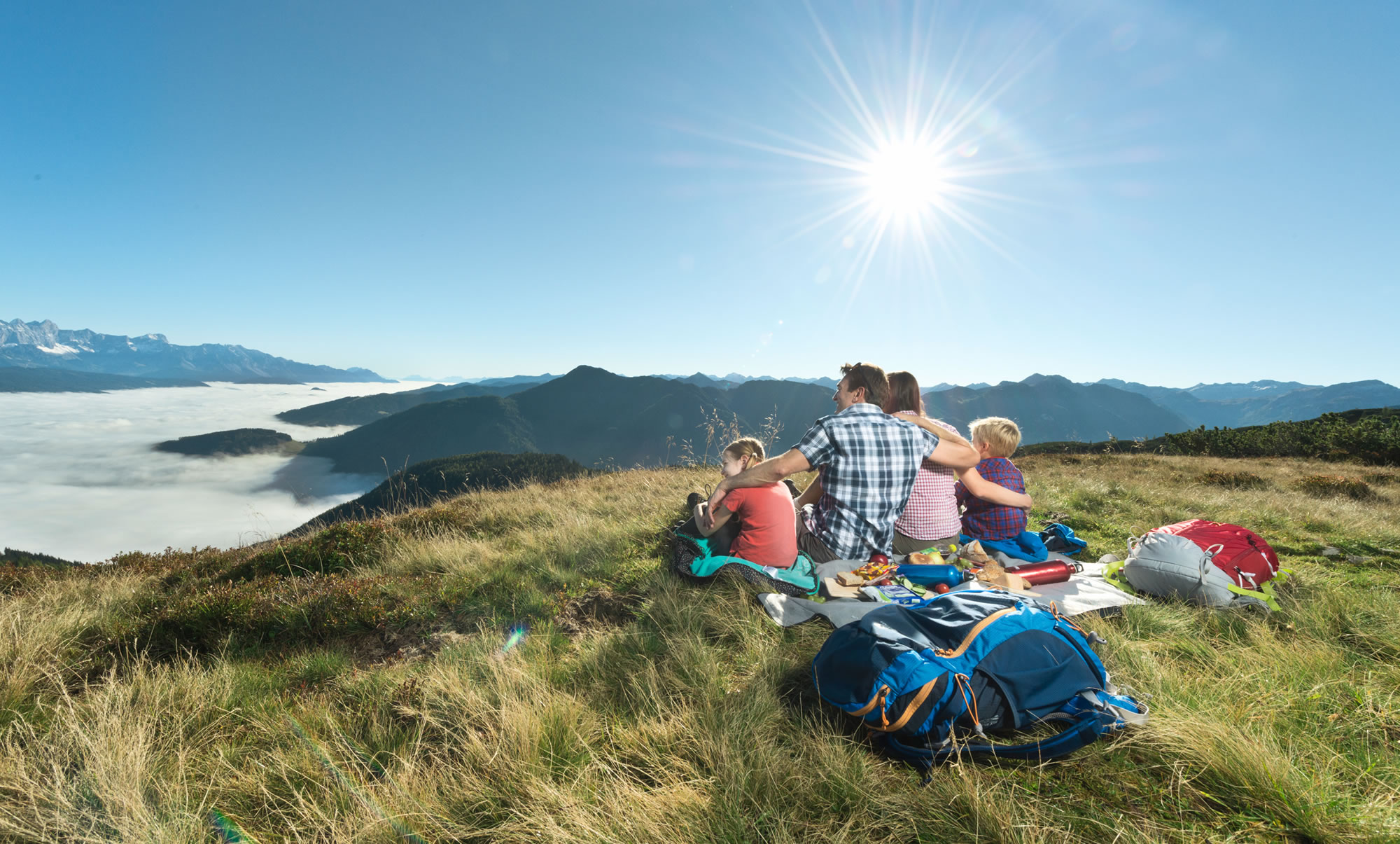 Sommerurlaub im Landhaus Seiwald in Flachau © Flachau Tourismus